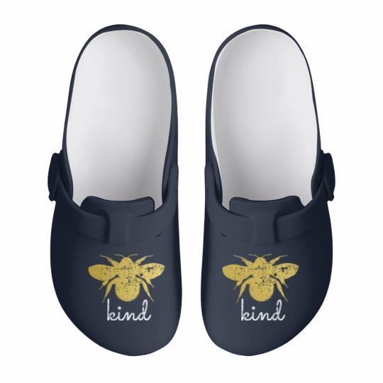 Discover Womens Vintage Be Kind - Bumblebee Bee Kind Kindness Slip On Clogs