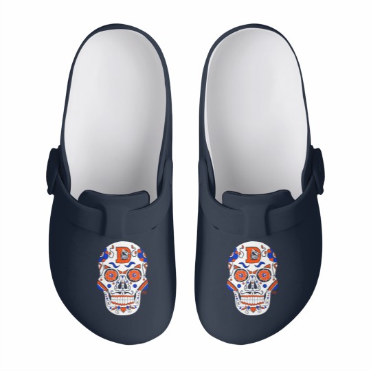 Discover America's Finest Apparel Denver Sugar Skull - Men's Slip On Clogs
