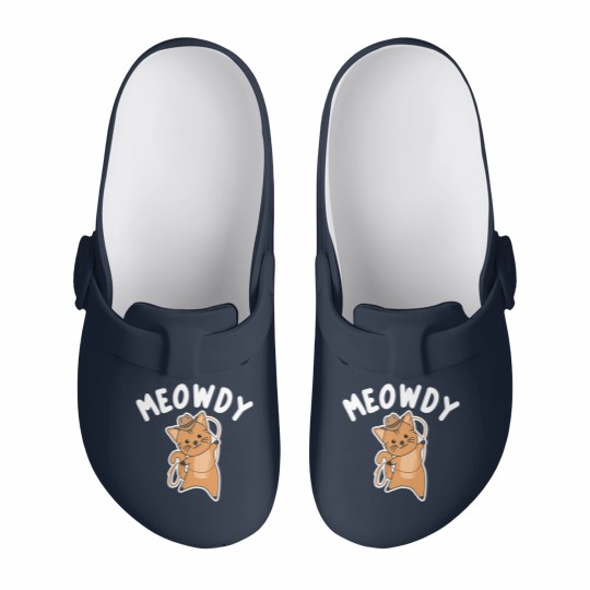 Discover Cowboy Cat Slip On Clogs Meowdy Howdy Cat Cowboy With Lasso Cute Cats