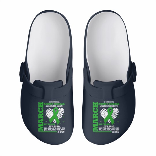 Discover March Is National Kidney Disease Awareness Month Slip On Clogs