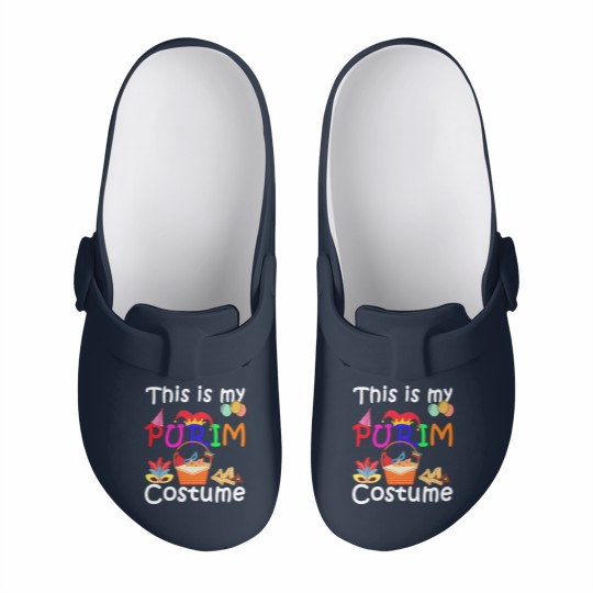 Discover This Is My Purim Costume Jewish Slip On Clogs