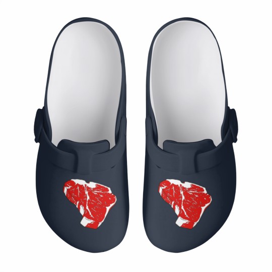 Discover T-Bone Steak Slip On Clogs