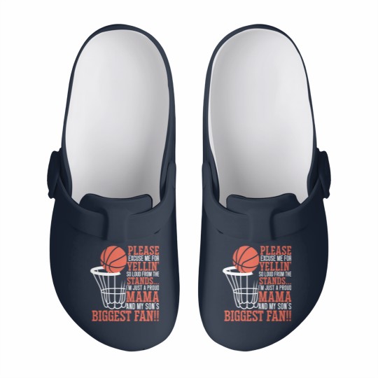 Discover Basketball Mama Player Hoop Junkie Mothers Day Mom Slip On Clogs