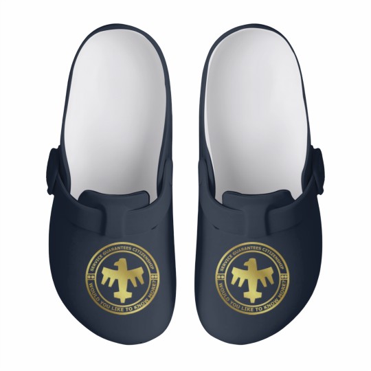 Discover Service Guarantees Citizenship. - Starship Troopers - Slip On Clogs
