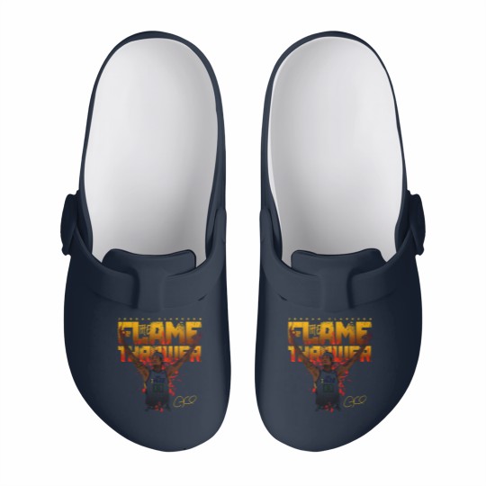Discover Jordan Clarkson Flamethrower - Jordan Clarkson Utah Jazz - Slip On Clogs