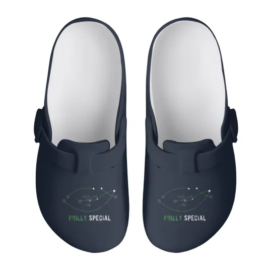 Discover Philly Special Philly Special Championship birthda Slip On Clogs