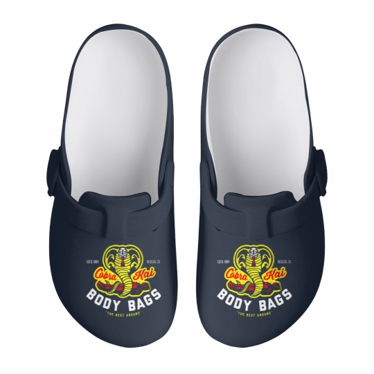Discover Cobra Kai - Cobra Kai Body Bags Slip On Clogs