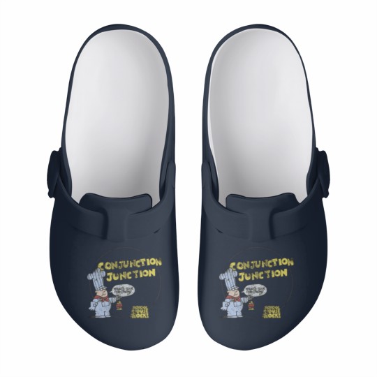 Discover Schoolhouse Rock Conjunction Junction Slip On Clogs