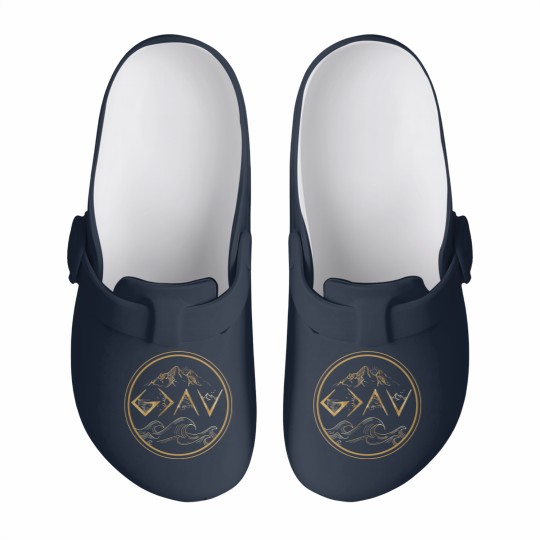 Discover God is Greater Than The High And Lows Slip On Clogs