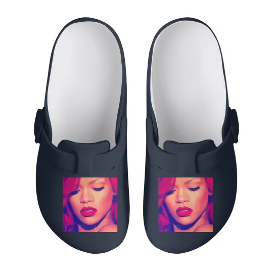 Discover Rihanna Singer Slip On Clogs