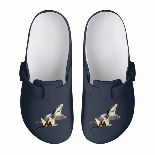 Discover F-15C Eagle afterburner no background - F 15 Eagle - Slip On Clogs