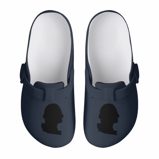Discover George Washington silhouette Slip On Clogs