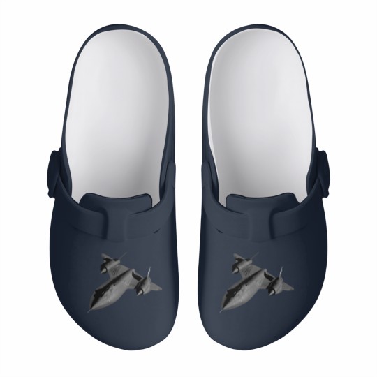 Discover SR-71B Blackbird Flying - Flying - Slip On Clogs