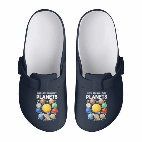 Discover solar system for kids | planet Slip On Clogs