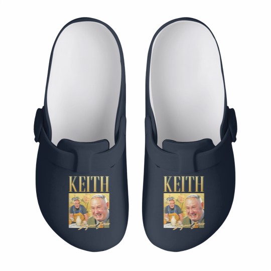 Discover Keith Brymer Jones Homage Slip On Clogs Slip On Clogs Top Pottery Funny Icon Gift Throw British TV