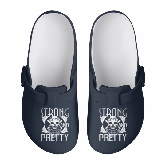 Discover Strong and Pretty Strongman Gym Vintage - Strong And Pretty - Slip On Clogs