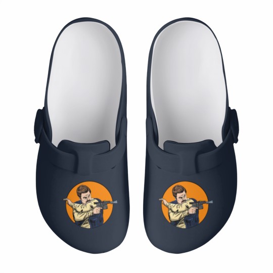 Discover Ron Solo - Ron Swanson - Slip On Clogs