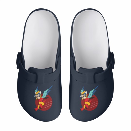Discover Fifinella WASP Women Airforce Service Pilots Patch - Fifinella - Slip On Clogs