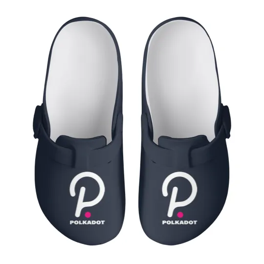 Discover Polka Dot Slip On Clogs Polkadot Logo Crypto Cryptocurrency