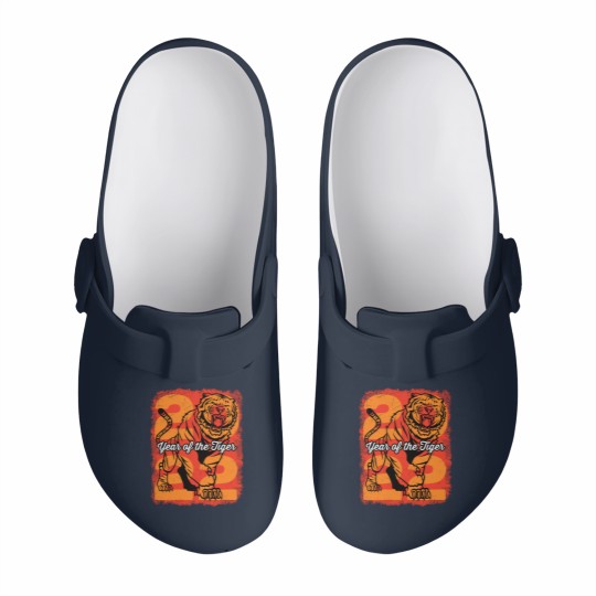 Discover Year of the Tiger 2022 - Year Of The Tiger - Slip On Clogs
