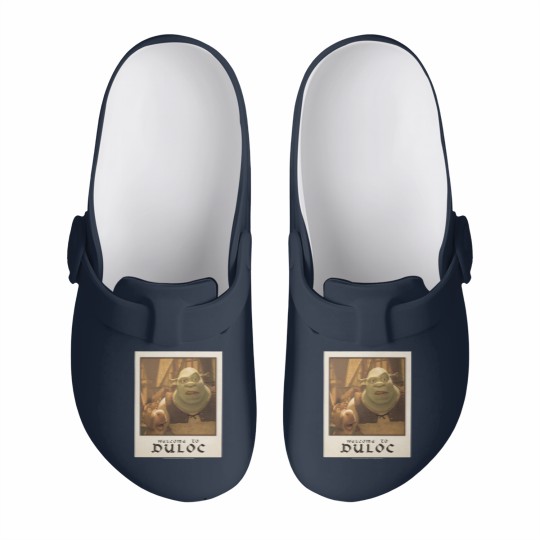 Discover Shrek Welcome To Duloc Shrek And Donkey Polaroid Slip On Clogs