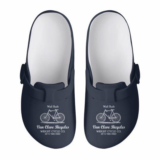 Discover Wright Brothers BIcycle Shop Van Cleve Dayton Ohio Slip On Clogs