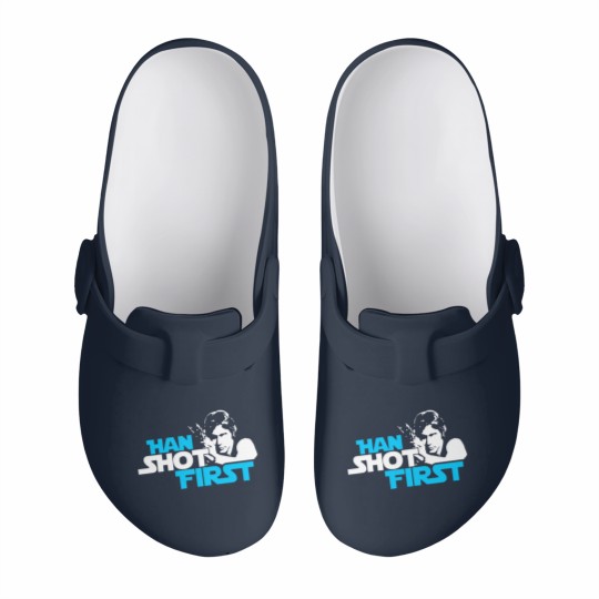 Discover Han Shot First Slip On Clogs