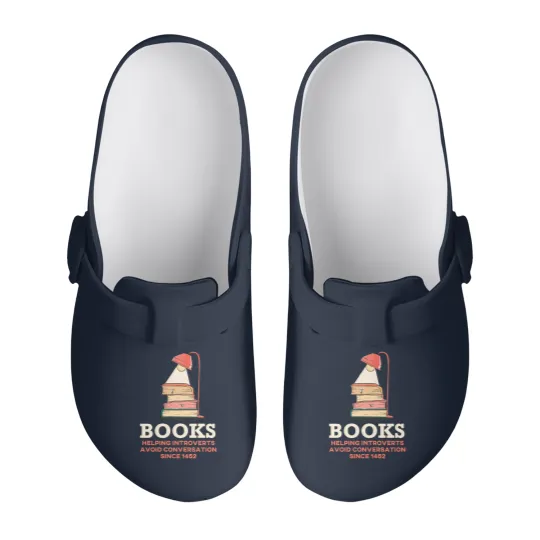 Discover Books, Helping Introverts Avoid Conversation Slip On Clogs