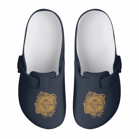 Discover Chrono Trigger Clock Epoch - Chrono Trigger - Slip On Clogs