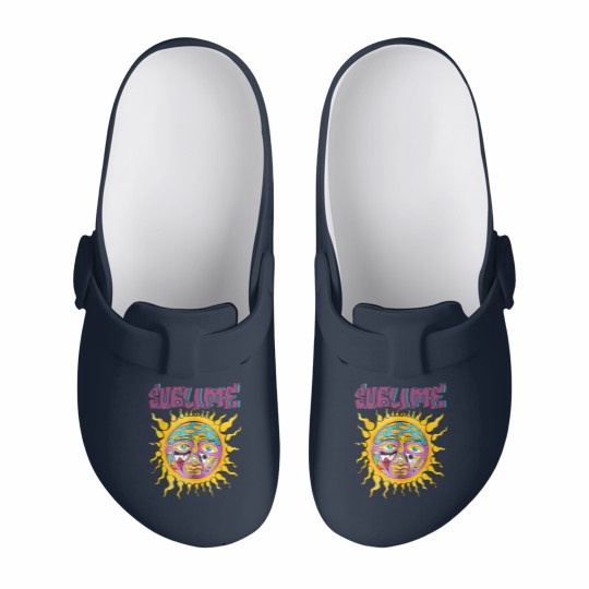 Discover Sublime Vintage Logo Slip On Clogs - Sublime Slip On Clogs, Rock Band Slip On Clogs, Fan Gift Birthday