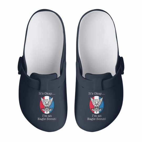 Discover It's Okay, I'm an Eagle Scout Slip On Clogs Slip On Clogs