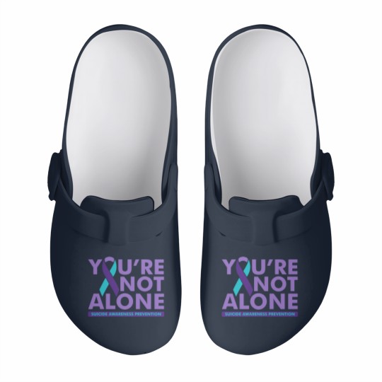 Discover Suicide Awareness Prevention Slip On Clogs