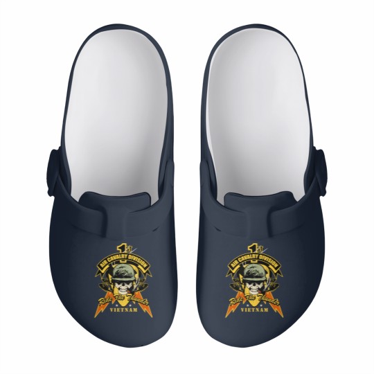 Discover 1St Air Cavalry Division Slip On Clogs