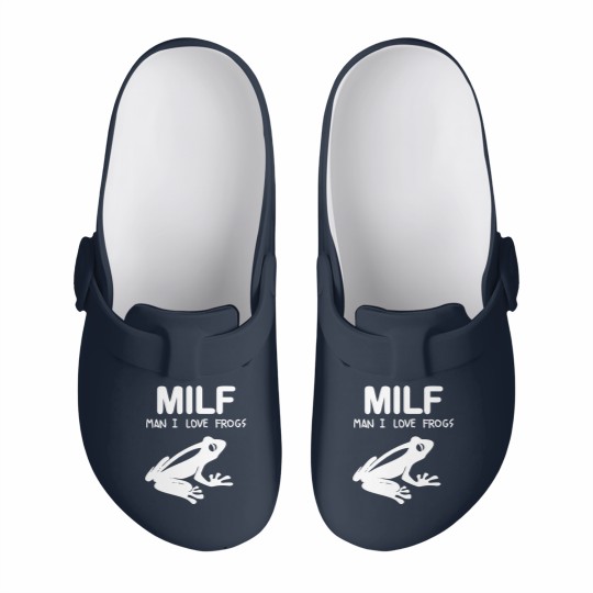 Discover man i love frogs - Man I Love Frogs - Slip On Clogs