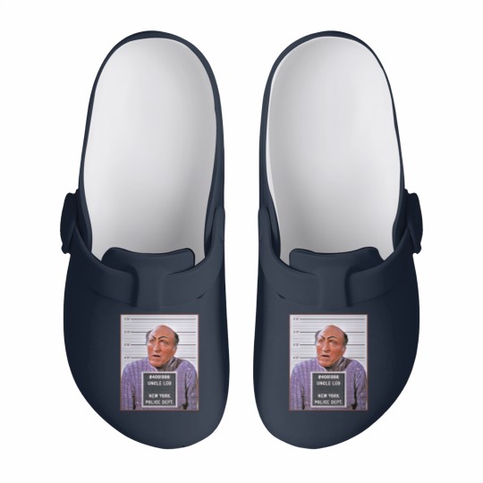 Discover Uncle Leo Mugshot - Seinfeld - Slip On Clogs