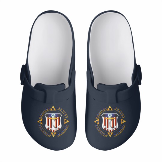 Discover Emblem - US Merchant Marine Slip On Clogs