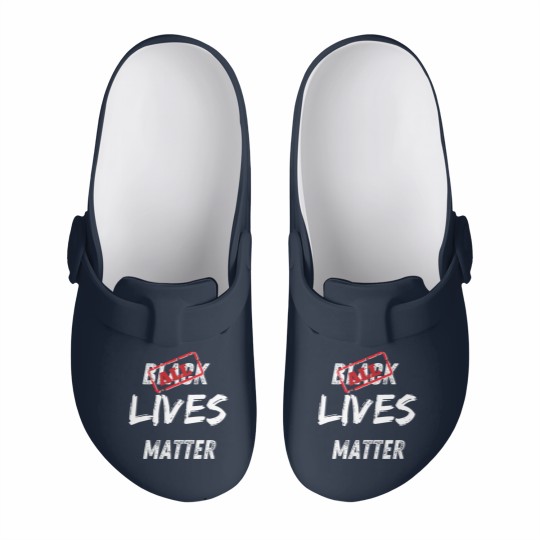 Discover All Lives Matter Slip On Clogs