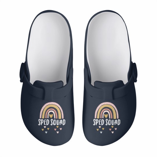 Discover Sped Squad Special Education Teacher Sped Ed Graph Slip On Clogs