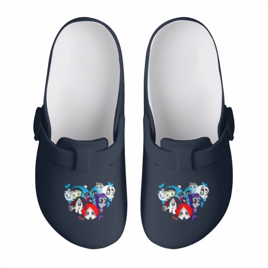 Discover Ruby Gloom heart Slip On Clogs