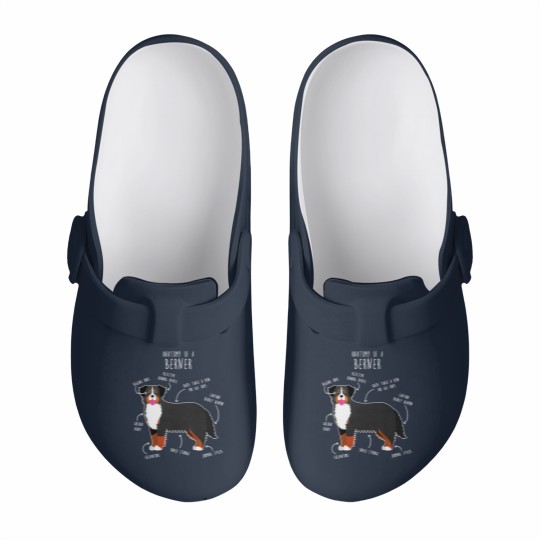 Discover Bernese Mountain Dog Anatomy - Bernese Mountain Dog - Slip On Clogs