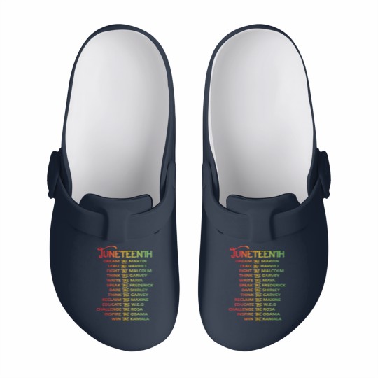 Discover Juneteenth Dream Like Leaders Black Men Women Boys Slip On Clogs
