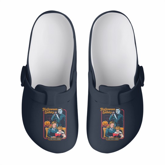 Discover Halloween Safety Slip On Clogs