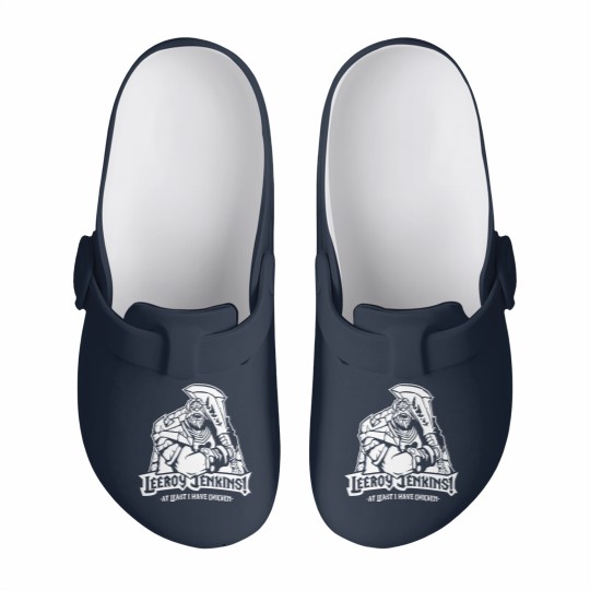 Discover Leeroy Jenkins! White - Warcraft - Slip On Clogs
