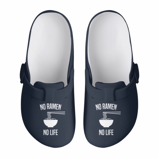 Discover No Ramen No Life Noodle Soup Japan Weeb Gift Idea Slip On Clogs