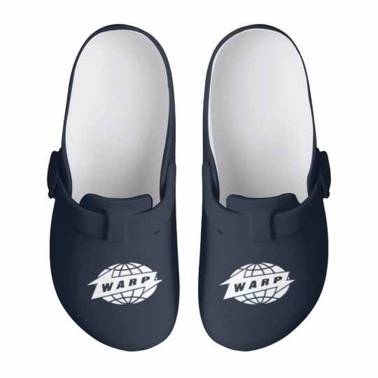 Discover Warp Records Record Label copy Slip On Clogs