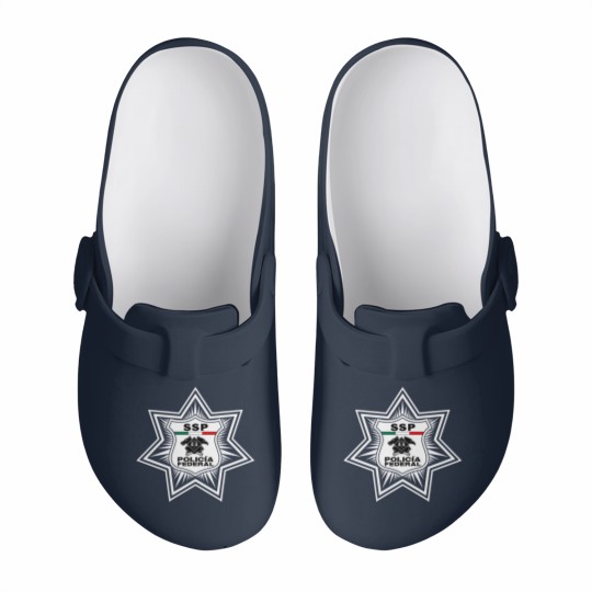 Discover SSP Policia Federal mexico Slip On Clogs