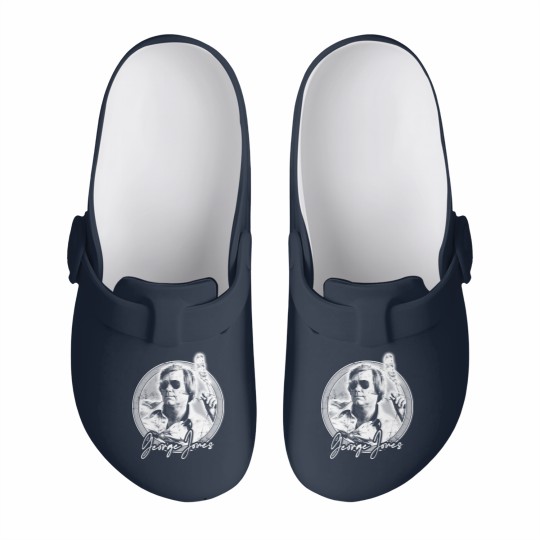 Discover George Jones / Retro Style Fan Design - George Jones - Slip On Clogs