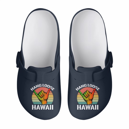 Discover Shaka Rasta Aloha Vintage Hang Loose hawaii gifts Slip On Clogs
