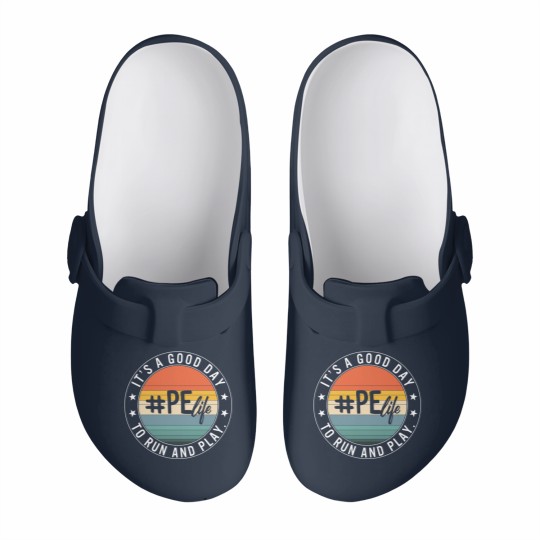 Discover Physical Education Teacher Slip On Clogs, Good Day To Run Slip On Clogs