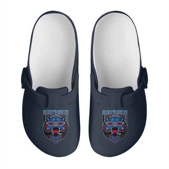 Discover blues traveler cat Slip On Clogs